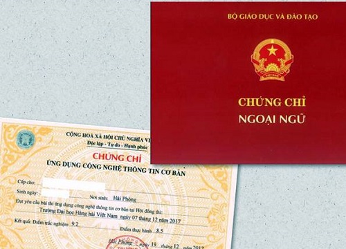 Có được quy đổi Chứng nhận sang Chứng chỉ năng lực ngoại ngữ?