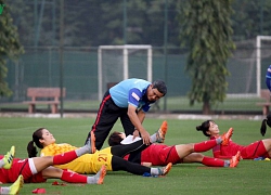 ĐT nữ Việt Nam hứng khởi tập luyện ngày đầu hội quân hậu SEA Games 30