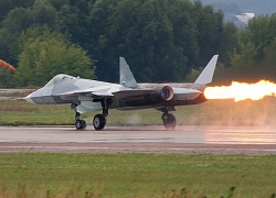 Tiêm kích Su-57 rơi sau khi nổ tung ở Viễn Đông