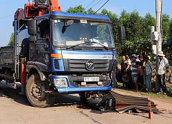 Tông trực diện ôtô tải, tài xế xe máy tử vong