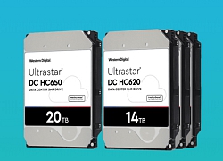 Western Digital công bố cùng lúc hai chiếc HDD dung lượng 20TB và 18TB đầu tiên trên thế giới