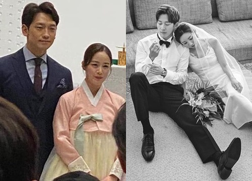 Ảnh Bi Rain - Kim Tae Hee trong đám cưới em trai