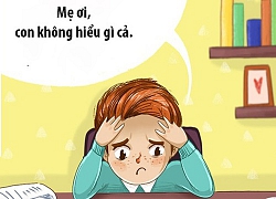 Anh học kiểu gì mà tốt nghiệp đại học, có bài toán của con giải cũng không xong?