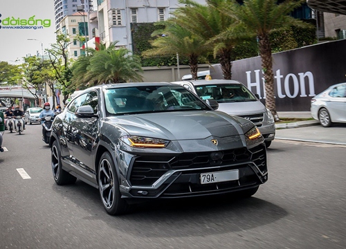 Chạm mặt siêu SUV Lamborghini Urus chính hãng của đại gia Nha Trang