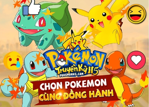 Pokemon Truyền Kỳ H5 game có đồ hoạ chibi chuẩn bảo bối thần kỳ cập bến Việt Nam