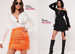 Bùng nổ sale cuối năm với thương hiệu cá tính Missguided UK