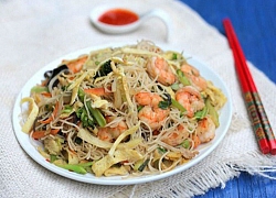 Cách làm món bún xào tôm cho ngày chán cơm