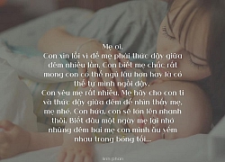 Con được sinh ra để bế bồng, ủ ấm chứ không phải để... ngủ xuyên đêm