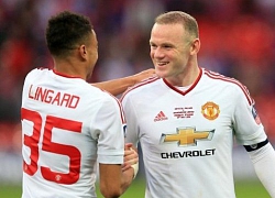 Đá 1 trận, Rooney vượt qua thành tích trong 1 năm của Lingard