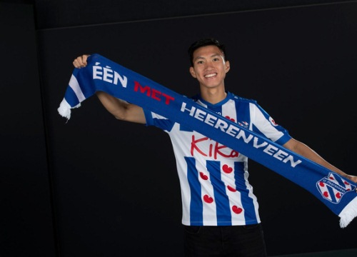 Đoàn Văn Hậu là hợp đồng thương mại của Heerenveen?