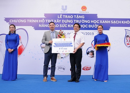 Hỗ trợ xây dựng Trường học Xanh - sạch - khỏe