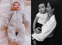 Hoa hậu Phạm Hương khoe ảnh con trai lúc tròn 1 tháng tuổi, dân mạng phát sốt vì bé quá đáng yêu