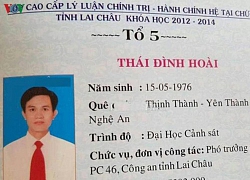 Khai trừ Đảng cựu Trưởng phòng Cảnh sát kinh tế sử dụng bằng giả