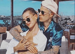 Tung loạt ảnh đón năm mới bên bà xã nóng bỏng nhưng bàn tay hư hỏng của Justin Bieber mới đáng chú ý