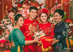 Mẹ Duy Mạnh khen con dâu tương lai