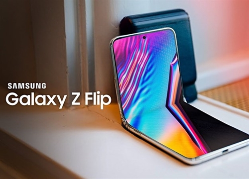 Smartphone màn hình gập giá tốt Galaxy Z Flip sẽ được trang bị loa âm thanh nổi, sạc không dây 12W