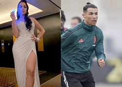 Bạn gái C.Ronaldo diện váy xẻ tà táo bạo, khoe nhan sắc hút hồn