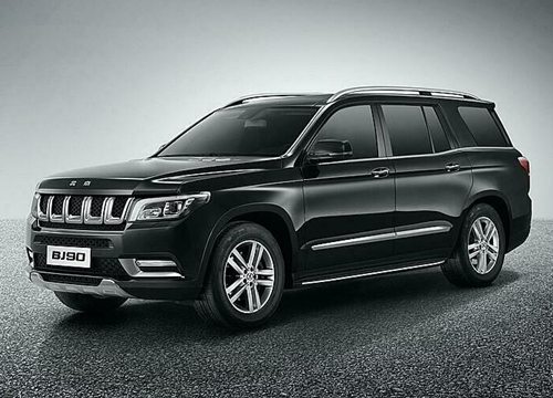 Beijing BJ90 - bản sao Mercedes GLS đắt hơn bản chính