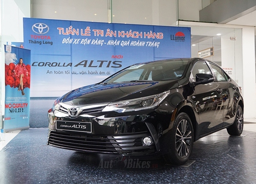 Cận tết, Toyota khuyến mãi lớn cho Fortuner, Innova, Altis