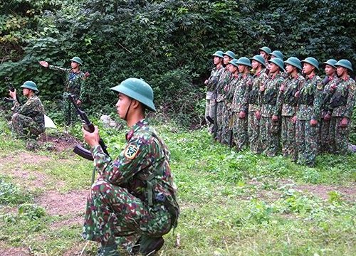 Lính đảo thi đua huấn luyện giỏi, sẵn sàng chiến đấu cao