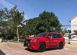 Dân chơi Việt độ Lexus LX 570 đời 2008 thành phiên bản Super Sport 2019 với màu sơn hàng độc