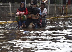 Mưa lũ hoành hành Indonesia