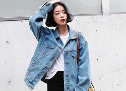 Thời tiết ẩm ương sao có thể bỏ qua chất liệu denim không bao giờ lỗi mốt này