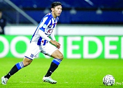 Văn Hậu có nhiều cơ hội ra sân tại SC Heerenveen