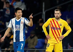 Wu Lei ghi bàn khiến Barca đánh rơi chiến thắng