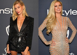 Chân dài Hailey Birber ngực phẳng lì đọ sắc cùng tiểu thư tóc vàng Paris Hilton