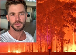 Chris Hemsworth góp một triệu USD khắc phục cháy rừng Australia