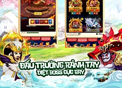 Idol Tam Quốc sở hữu dàn tính năng PVP PVE khốc liệt, nhìn là muốn chiến liền