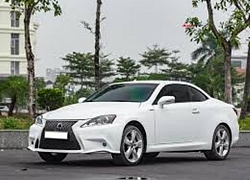 Lột xác nhờ thay đổi nhỏ, Lexus IS250C có giá bán lại 1,2 tỷ đồng sau 9 năm tuổi