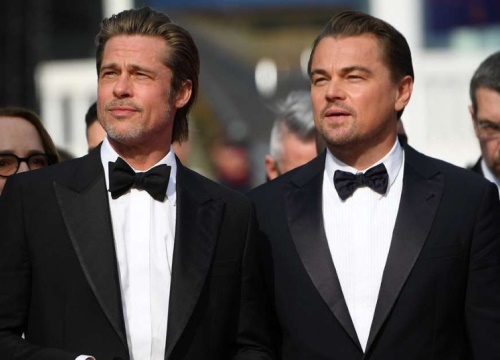 Những lần đứng chung khung hình của Leonardo DiCaprio và Brad Pitt