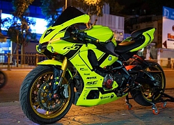 Sau BMW S 1000 RR, mẫu mô tô Trung Quốc này lại "biến hình" thành superbike Nhật Bản tại Việt Nam