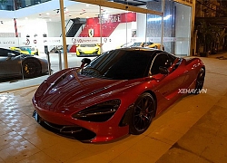 Siêu xe McLaren 720S "mận đỏ" hơn 20 tỷ tại Sài Gòn