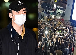 Báo chí và fan quốc tế sốc trước cảnh Sehun - Chanyeol (EXO) méo mó, bị "bóp nghẹt" vì biển fan đông nghẹt thở ở Nội Bài