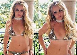 'Công chúa nhạc pop' U40 Britney Spears tung ảnh bikini nhỏ xíu