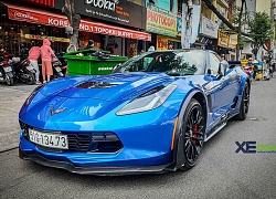 Đây là chiếc Chevrolet C7 Corvette Z06 không đụng hàng tại Việt Nam