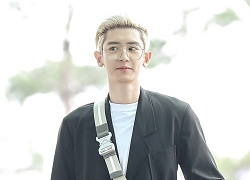 Chanyeol mặc áo neon, Sehun diện cả cây đen khi sang Việt Nam