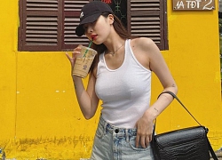 "Nữ hoàng sexy" Hyuna khoe ảnh đi uống cafe ở Sài Gòn, dân tình chỉ dán mắt vào body của nữ idol