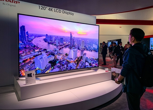 TV 8K LCD lớn nhất thế giới