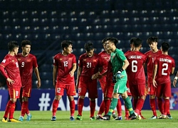 U23 Việt Nam hòa U23 UAE nghẹt thở, Bùi Tiến Dũng động viên đồng đội