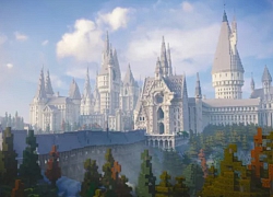 4 năm trời ròng rã, nhóm game thủ đã xây dựng thành công thế giới Harry Potter trong Minecraft