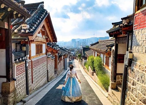 Bukchon Hanok: Ngôi làng cổ nhất ở Hàn Quốc