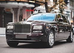 Cận cảnh Rolls-Royce Phantom 'Hòa bình Vinh quang' độc nhất vô nhị với logo ông ba mươi của đại gia Việt