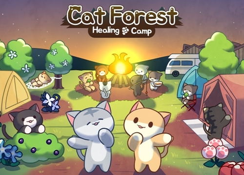 Cat Forest Healing Camp: một tựa game thư giãn dành cho người yêu mèo