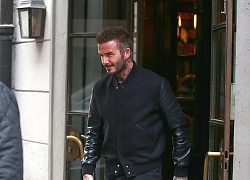 David Beckham tái xuất điển trai khi ra phố ăn trưa