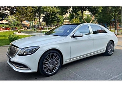 Mercedes S450 độ lên Maybach ở Bình Thuận