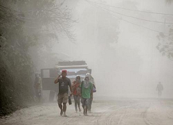 Người Việt ở Manila sống trong 'mưa' tro bụi núi lửa